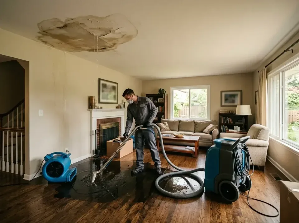 attic-pipe-burst-ceiling-drip-008 — frequently asked questions, Water Damage Restoration & Carpet Care in Killeen, TX
